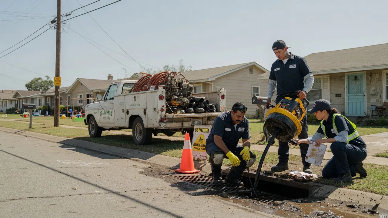 Drain Cleaning in Justiceburg, TX near me
